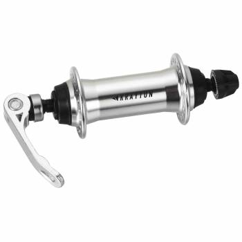 Buje delantero Krayton aluminio - QR - 36H plata