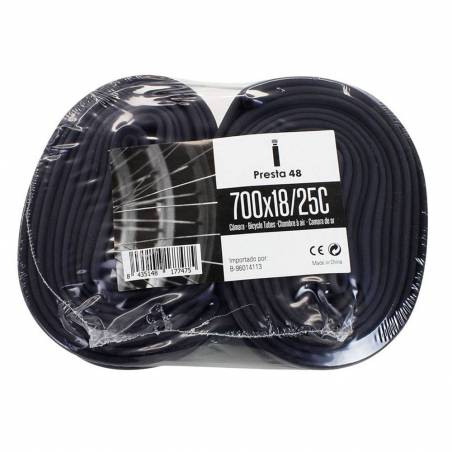 Route Import 700x18 25 Presta FV48 valve fine   Pack 2 und.