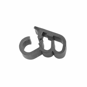 Trois colliers de serrage pour le guidage des gaines de...