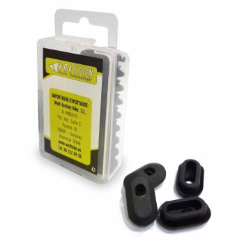 Couvercle de guidage en caoutchouc sur le cadre pour...