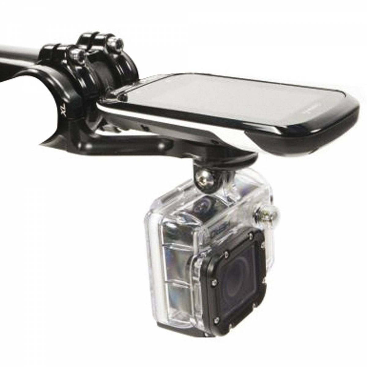 Soporte cuentakilómetros Garmin/GoPro aluminio...