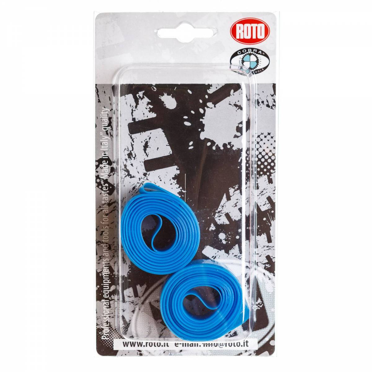 Fond de jante Roto 29x27   PVC Bleu   Blister 2...