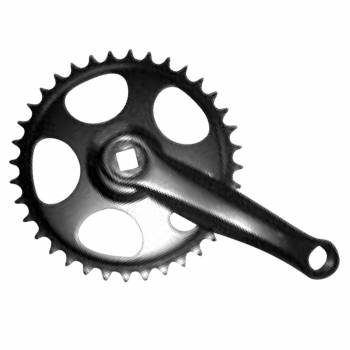 Juego bielas MTB/CITY niño de 16´ - 100mm - 28T - Eje...