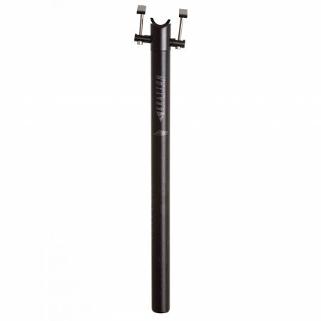 Tija sillín Krayton Elite decal aluminio - 400mm - Ø27.2mm - Negro