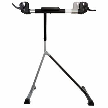 Folding repair stand in painted steel   2 arms