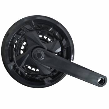 Steel and PVC crankset   22 32 42T   Square axle