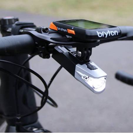 D LIGHT handlebar front light 5 functions   Rechargeable   1 LED 1W 500 lumens