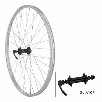 Wheel D. P19 700C 36H silver   A10F 9x100 V Brake steel...