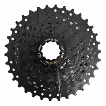 Piñón cassette indexado Krayton CS8F - 8v - 12/34T - Shi HG