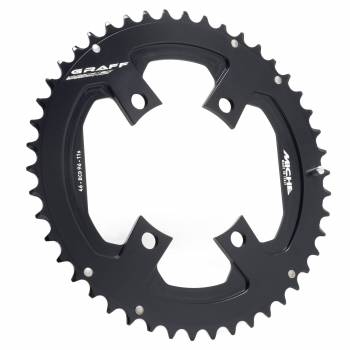 Plato gravel Miche Graff externo aluminio - BCD 96mm -...