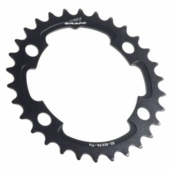 Plato gravel Miche Graff interno aluminio - BCD 96mm -...