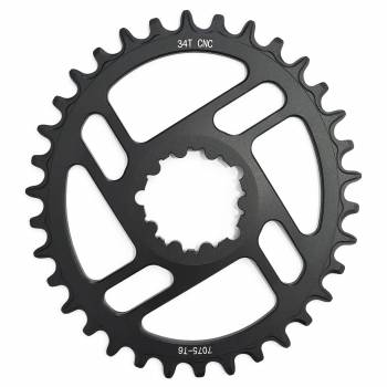 Krayton MTB oval chainring   3mm offset   Aluminum 7075...