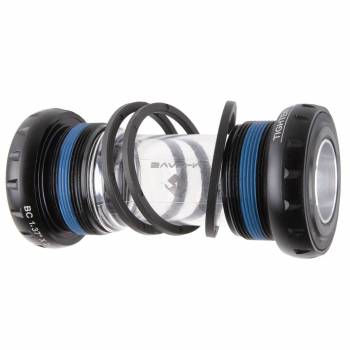 Cartucho pedalier M-Wave - BC 1.37x24 - 68/73/78 - Eje SH...