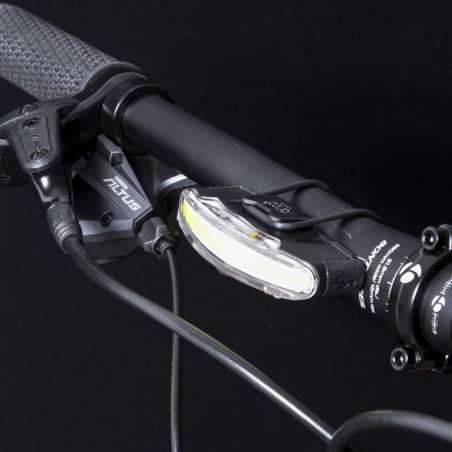Luz del. Spanninga Arco al manillar - Bat. Li-Po USB (5/10h.) - 1 LED 80 lumens