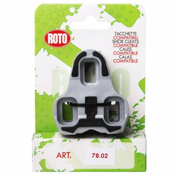 Roto Gray 4.5. Cleats compatible with Look Keo  blister 