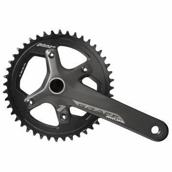 Juego bielas Miche Graff One aluminio 11/12v  - Eje pasante