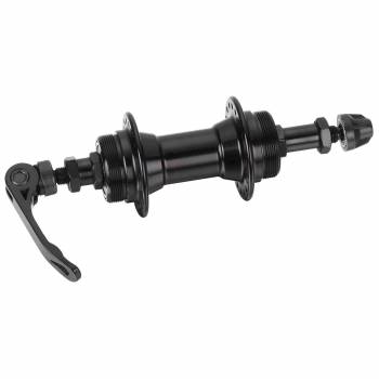 Buje trasero Krayton aluminio rosca - QR - 36H negro