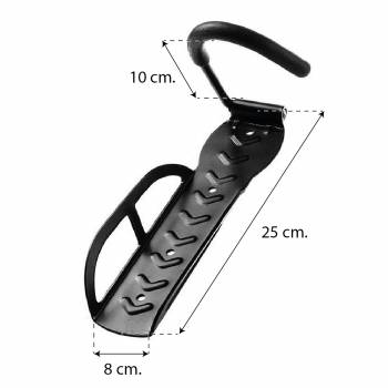 Soporte pared Krayton para bicicleta con 4 puntos...