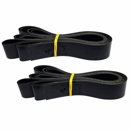 Miche 700x21 FV rim tape   Black PVC   Bag of 2 units.