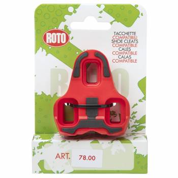 Roto Red 9. cleats compatible with Look Keo  blister 