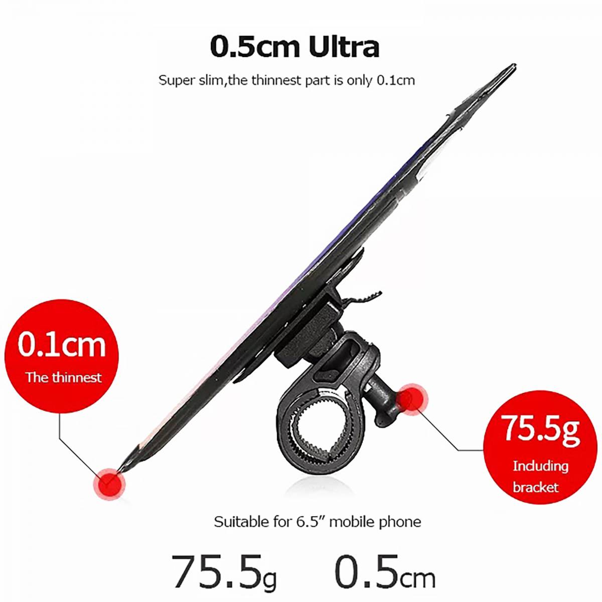 Bolsa al manillar Sahoo impermeable con tapa...