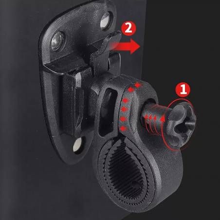 Bolsa al manillar Sahoo impermeable con tapa táctil para móvil (10.5x21x1.5cm)