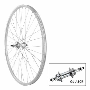 Rueda T. Krayton 26´ 36H plata - A10R 3/8x135 V-Brake...