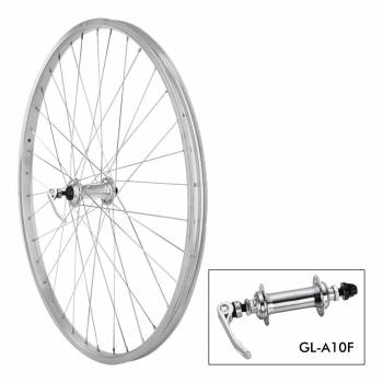Wheel D. P19 700C 36H silver   A10F 9x100 V Brake steel...