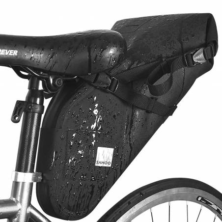 Bolsa sillín impermeable (7 litros - 22 x 46 x 35 cm.)