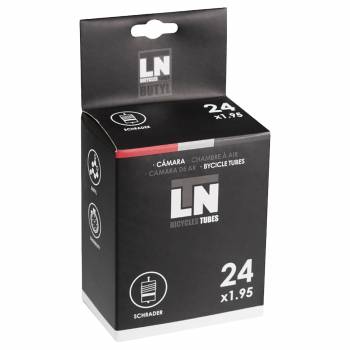 Cámara MTB Eltin 24x1.95/2.125 válvula gorda Schrader...