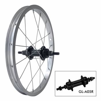 Rueda T. Krayton 16´ 16H Silver - A05R 3/8x115 V-Brake...