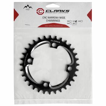Plato MTB Clarks aluminio CCR-94A-01 - 9-11v - 32T