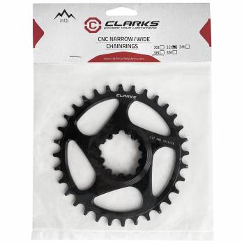 Pedalier VTT Clarks aluminium CCR 04   9 11v   32T