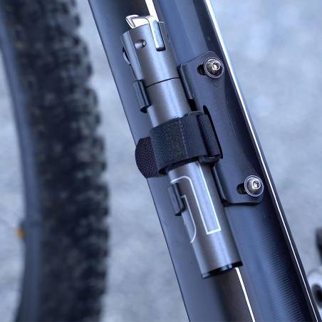 Bomba mini inflador telescópica aluminio CNC Giyo GM-04LT - 120psi / 8bar