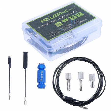 Kit de enrutamiento de cable interno para cuadro de bicicleta