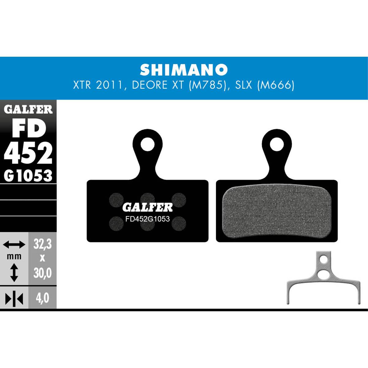 Jeu de 30 plaquettes de frein Galfer...