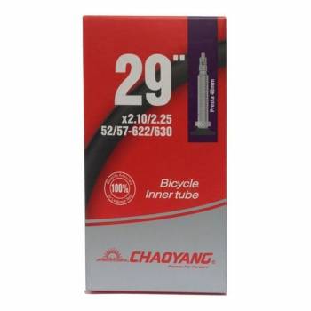Cámara MTB Chaoyang 29x2.10/2.25 válvula fina Presta FV48...
