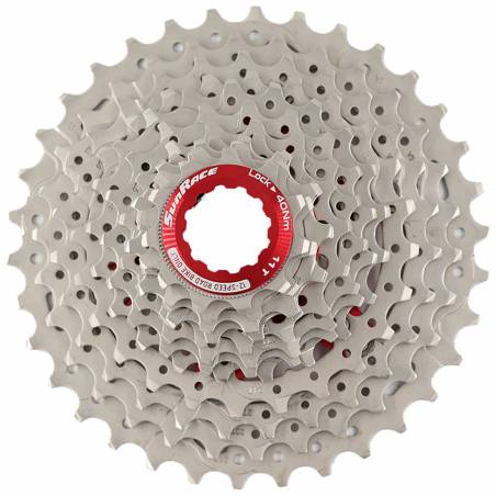 Piñón cassette SunRace RZ800 - 12v - 11/36T - Shi HG - METALLIC