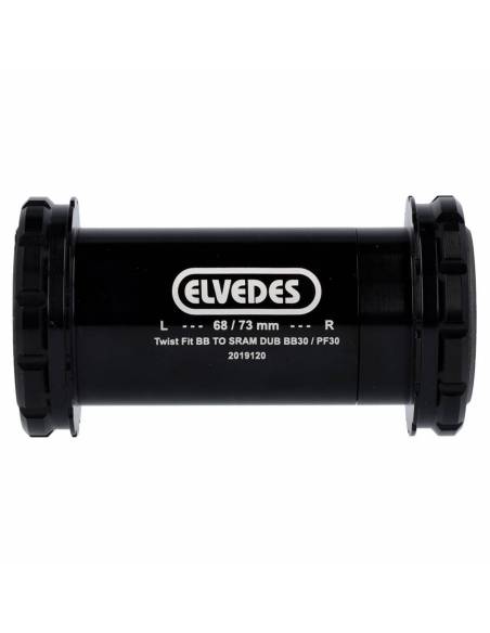 Cartucho pedalier Elvedes - Twist Fit BB30 (42mm) & PF30 (46mm) - 68/73 - Ø29mm