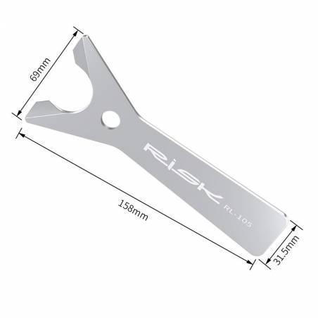 Herramienta extracción de retén horquilla - Se ajusta a tubo de 1-1/2´ y 1-1/8´
