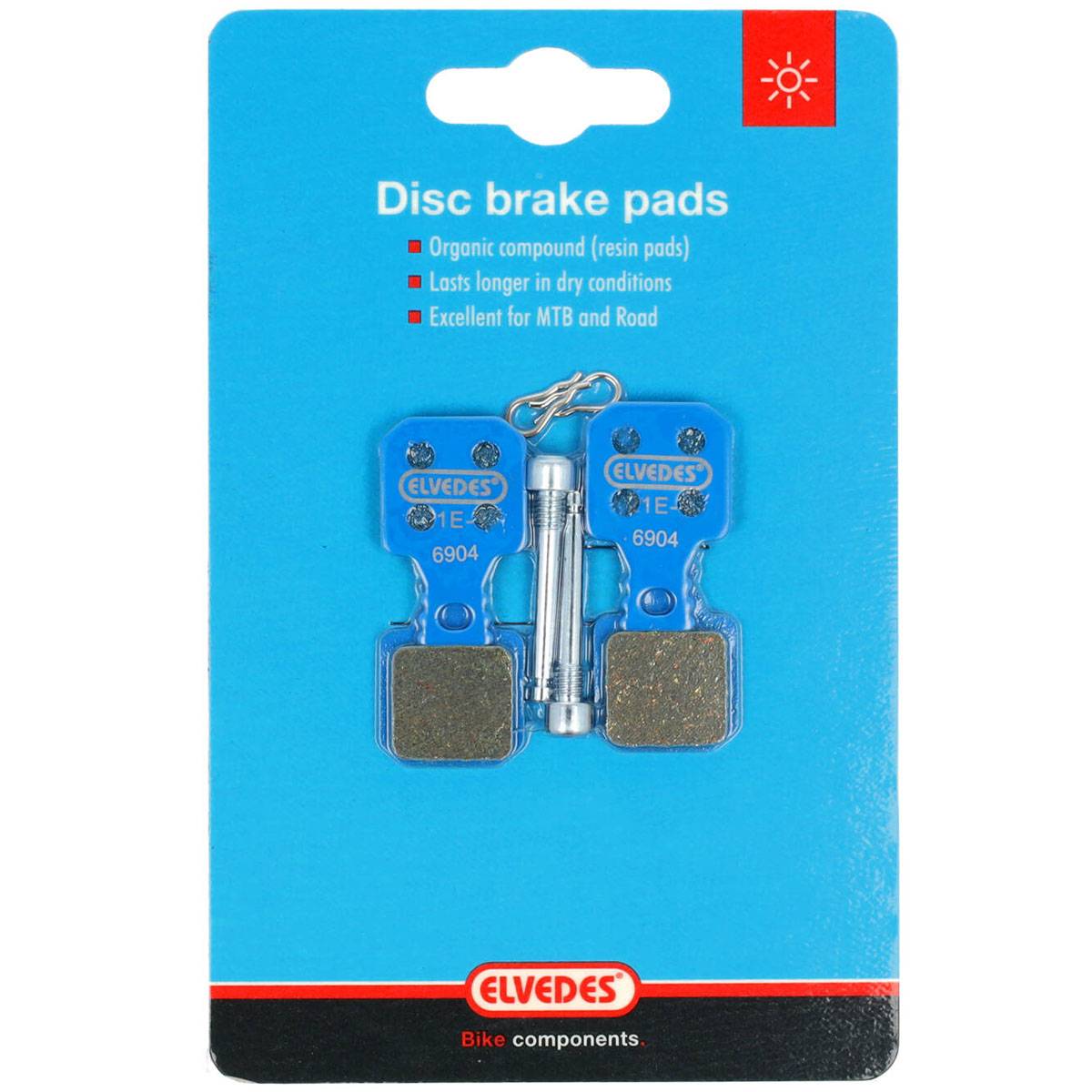 Pastillas freno Elvedes orgánicas Magura MT5,...