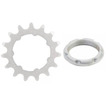 Corona de piñon Pista Miche acero 15T 1/8´ con soporte