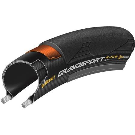 Cubierta Road plegable Continental Grand Sport Race - 700x25 - 3/180TPI - Negro