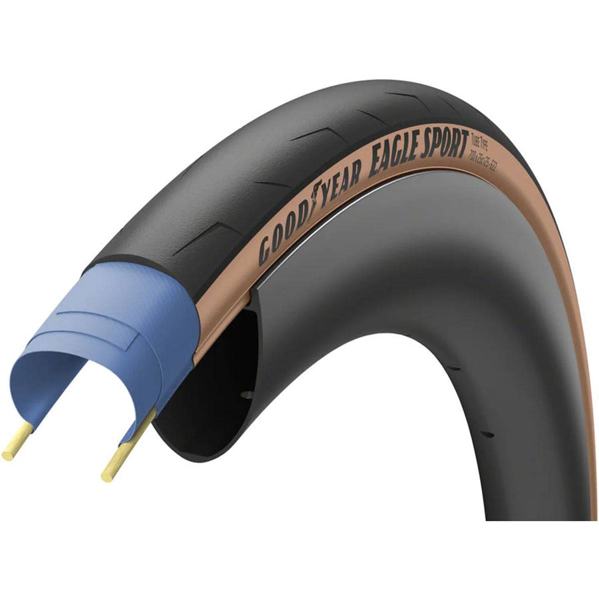 Goodyear Eagle Sport Folding Road Tyre   700x25...