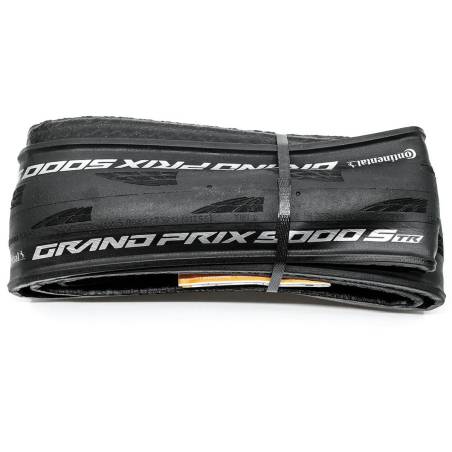 Continental Grand Prix 5000S TR Pneu route pliable   700x28   220TPI   Noir