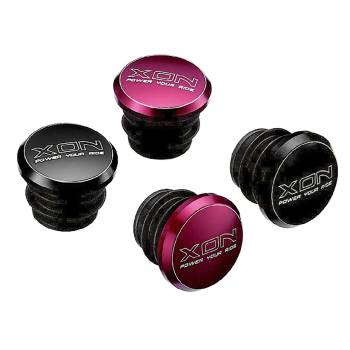 Par de tapones CNC para manillar MTB - Ø25mm - 12.7 gr.