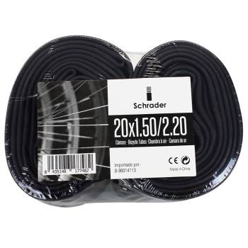 Cámara MTB Eltin 20x1.50/2.20 válvula gorda Schrader AV35...