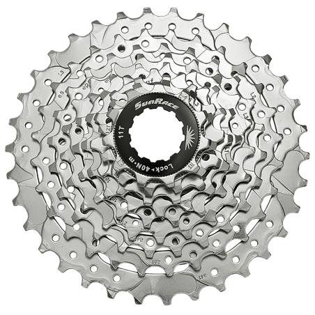 SunRace CSM96 cassette sprocket   9v   11 34T Nickel OEM