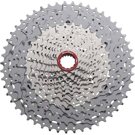 Piñón cassette SunRace CSMZ933 - 12v - 10/51T - MicroSpline - Metallic
