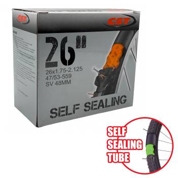 MTB CST tube sealant 26x1.75 2.125 Scharder AV48 fat...